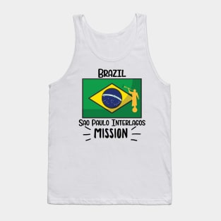 Brazil Sao Paulo Interlagos Mormon LDS Mission Missionary Gift Idea Tank Top